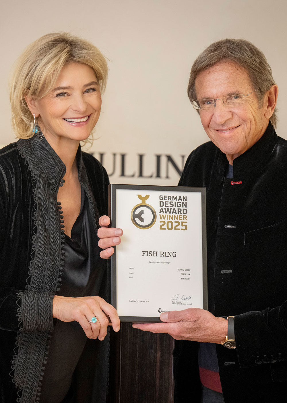 German Design Award für Ring „FISH“