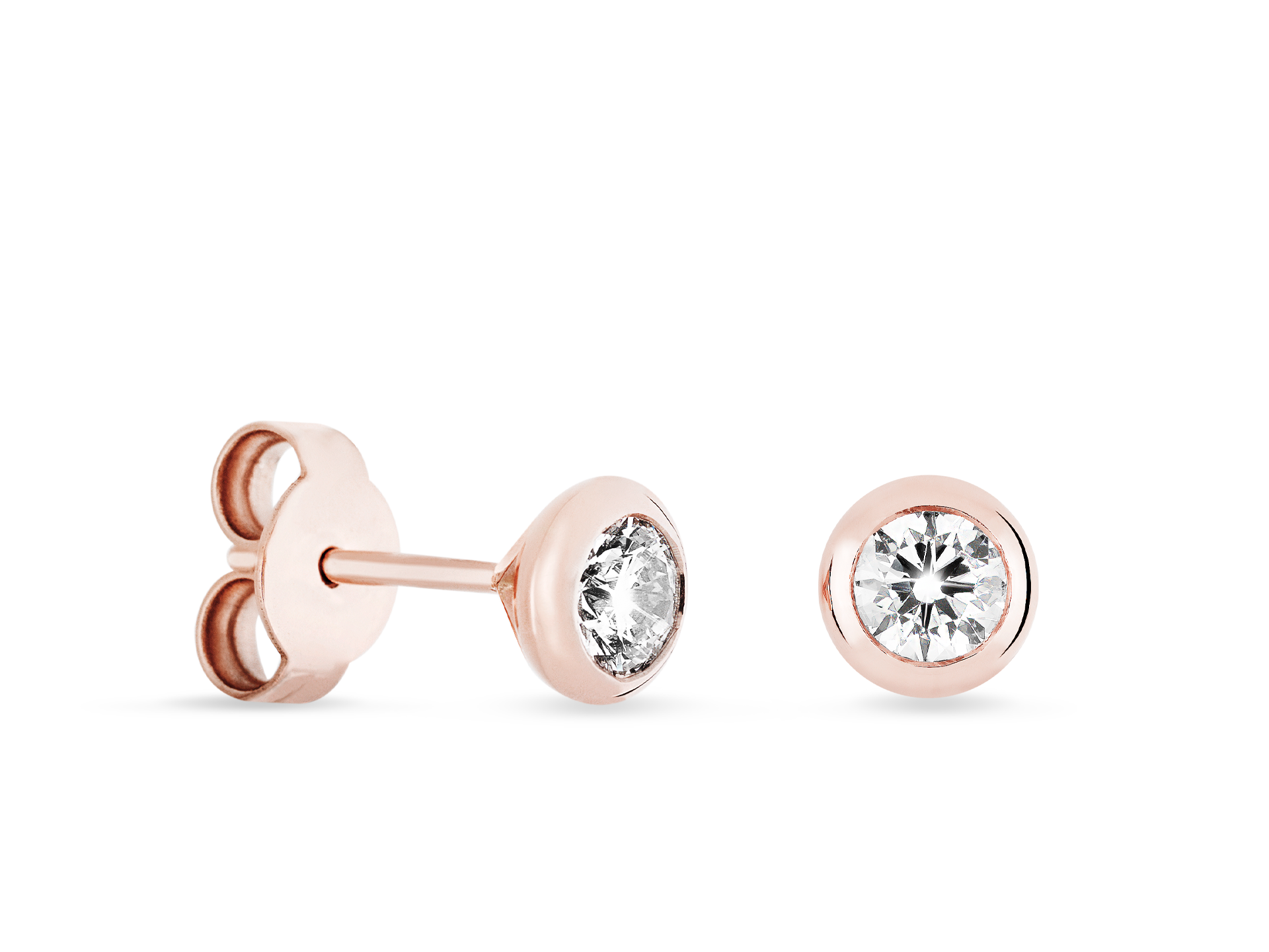 SOLITAIRE OHRSTECKER 0,70 CARAT