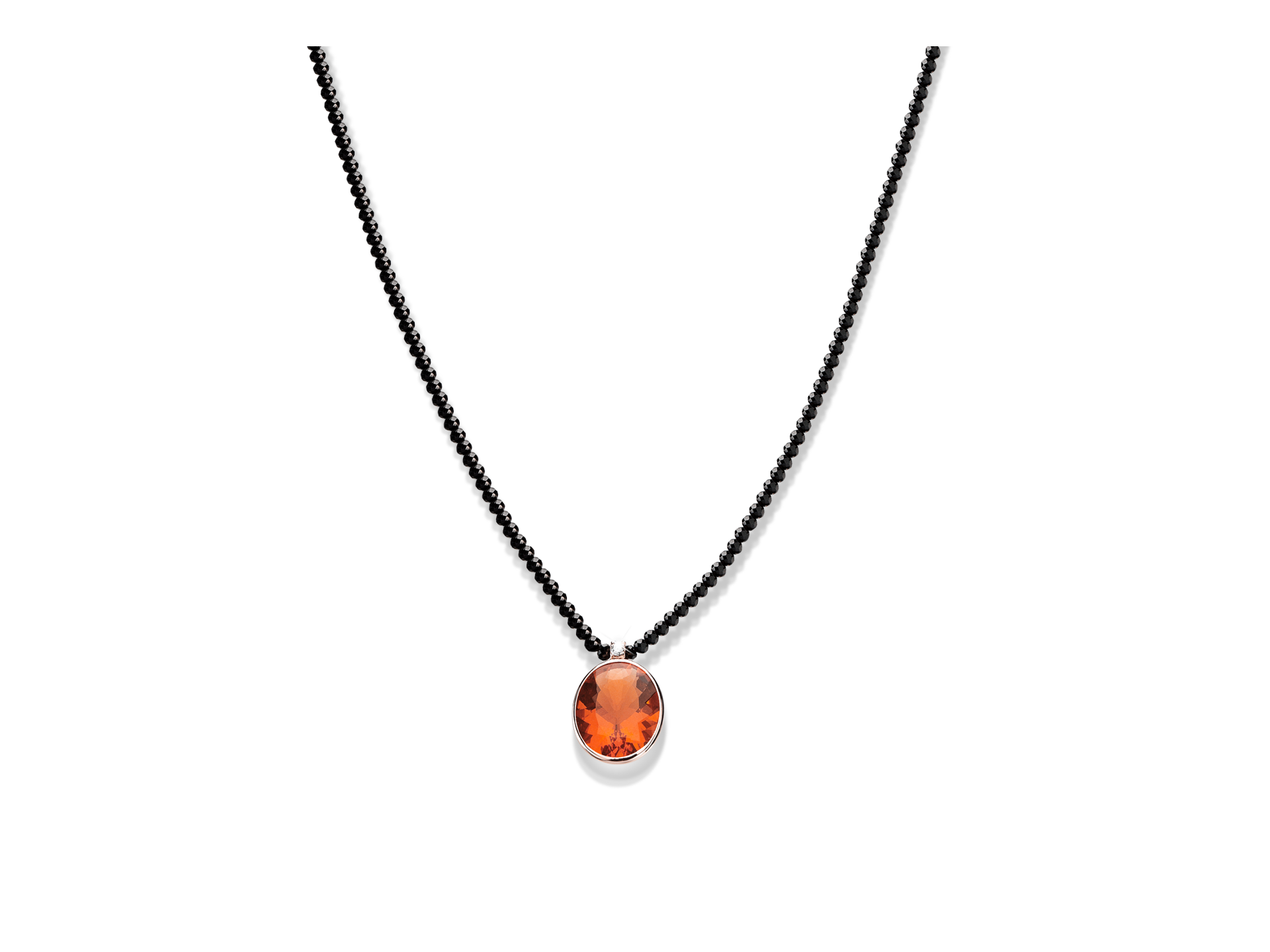 FEUEROPAL HALSKETTE