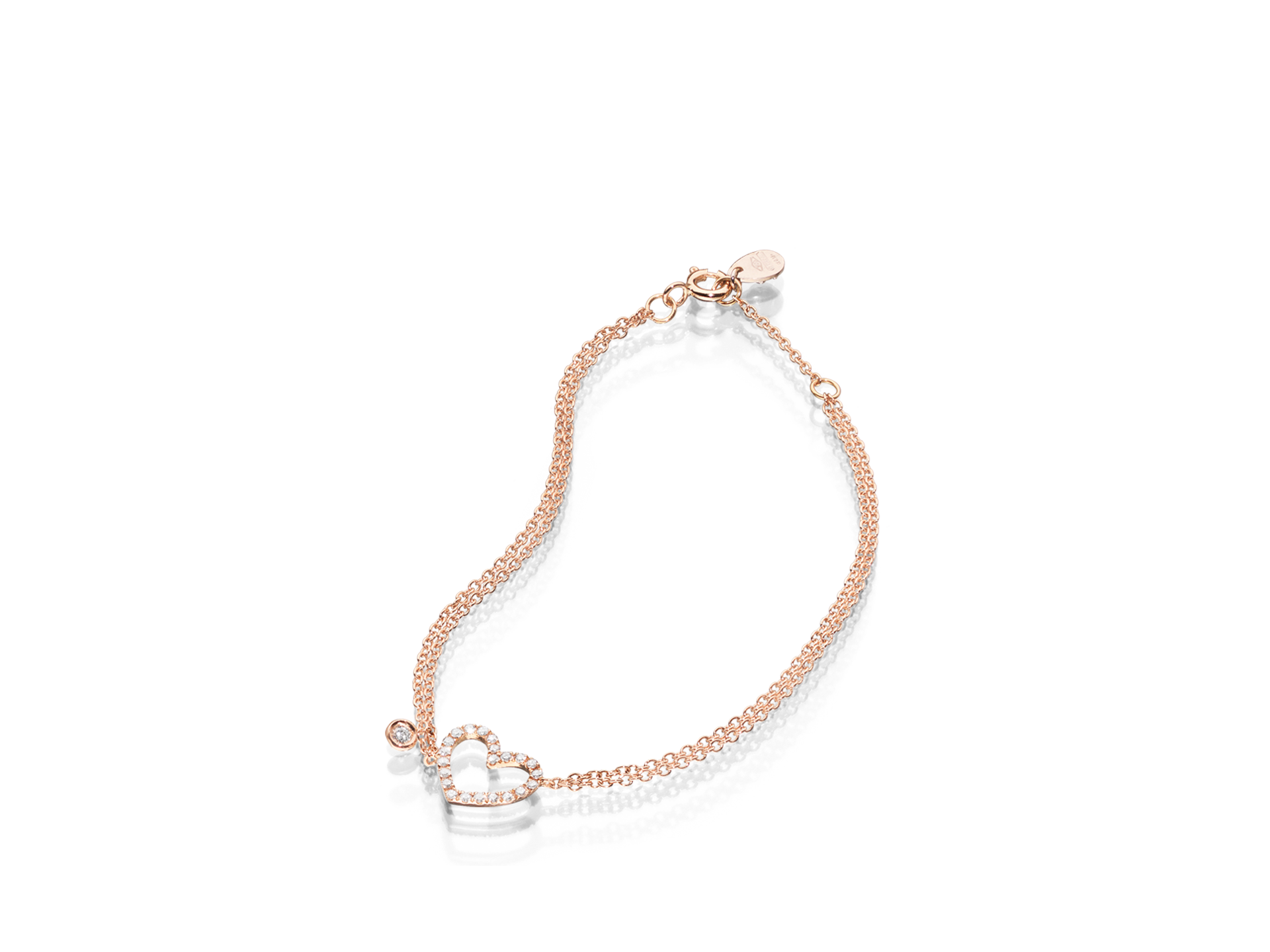 DIAMANT ARMBAND HERZ