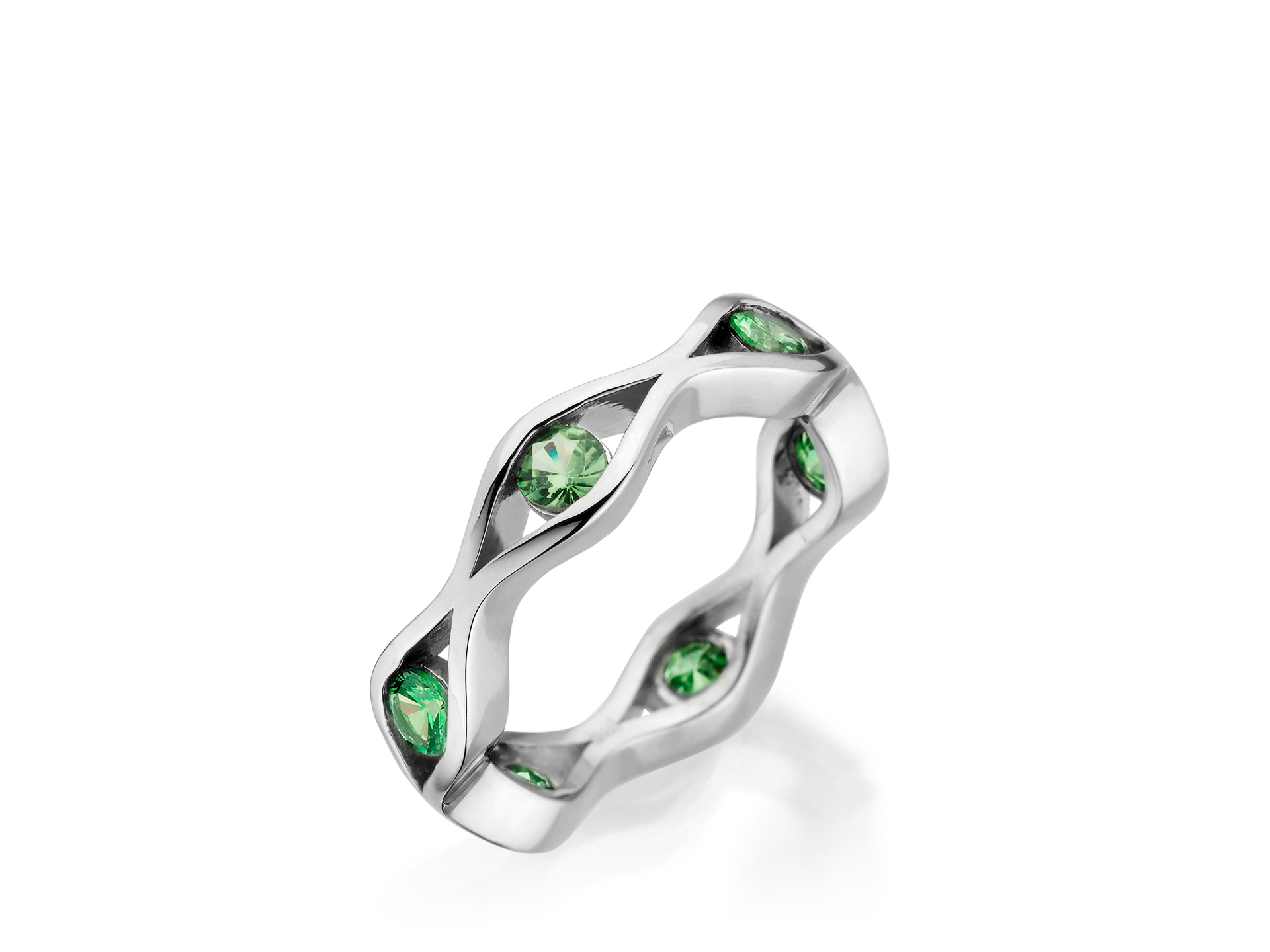 TSAVORIT RING ONDA