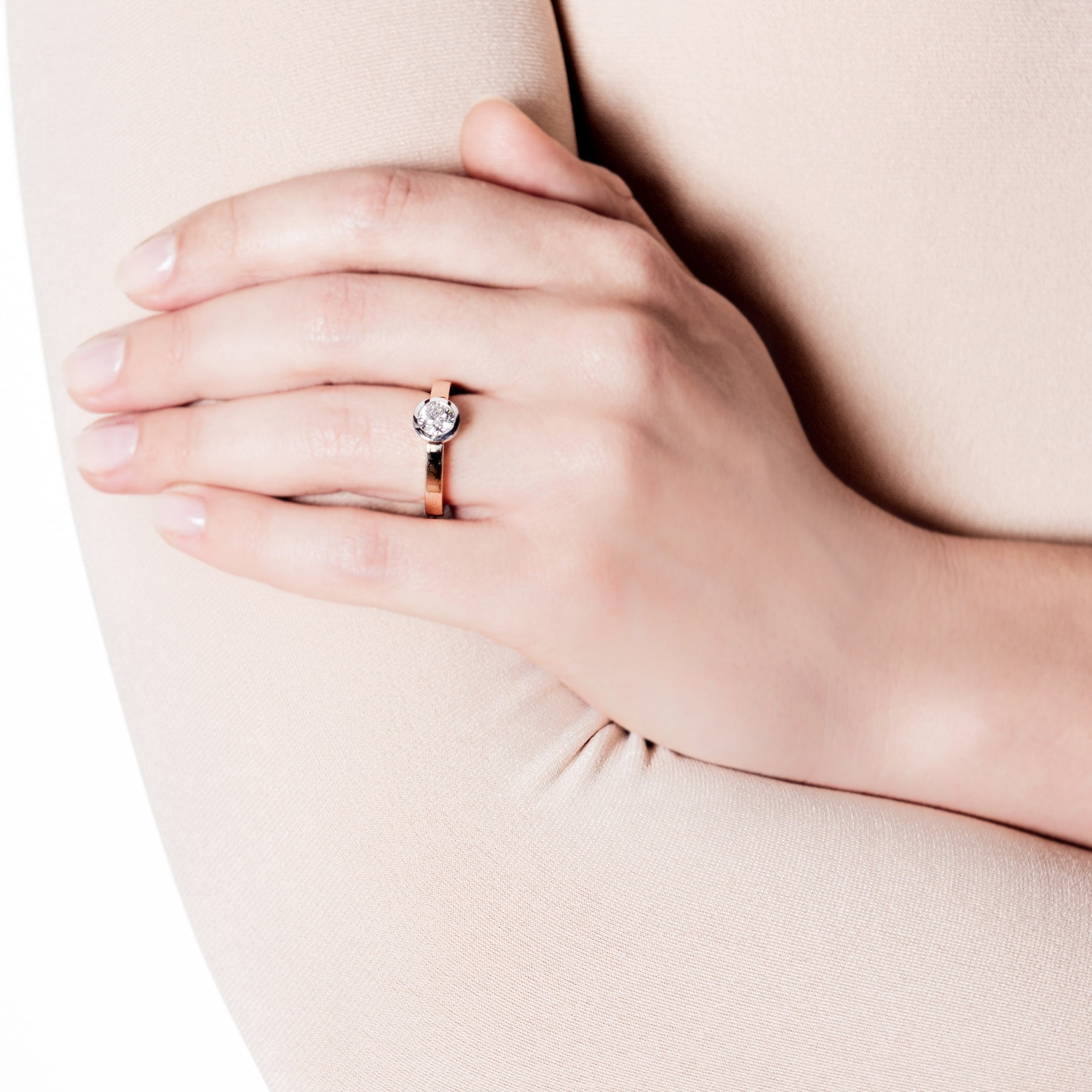 SOLITAIRE RING ORBIT 0,71 CARAT