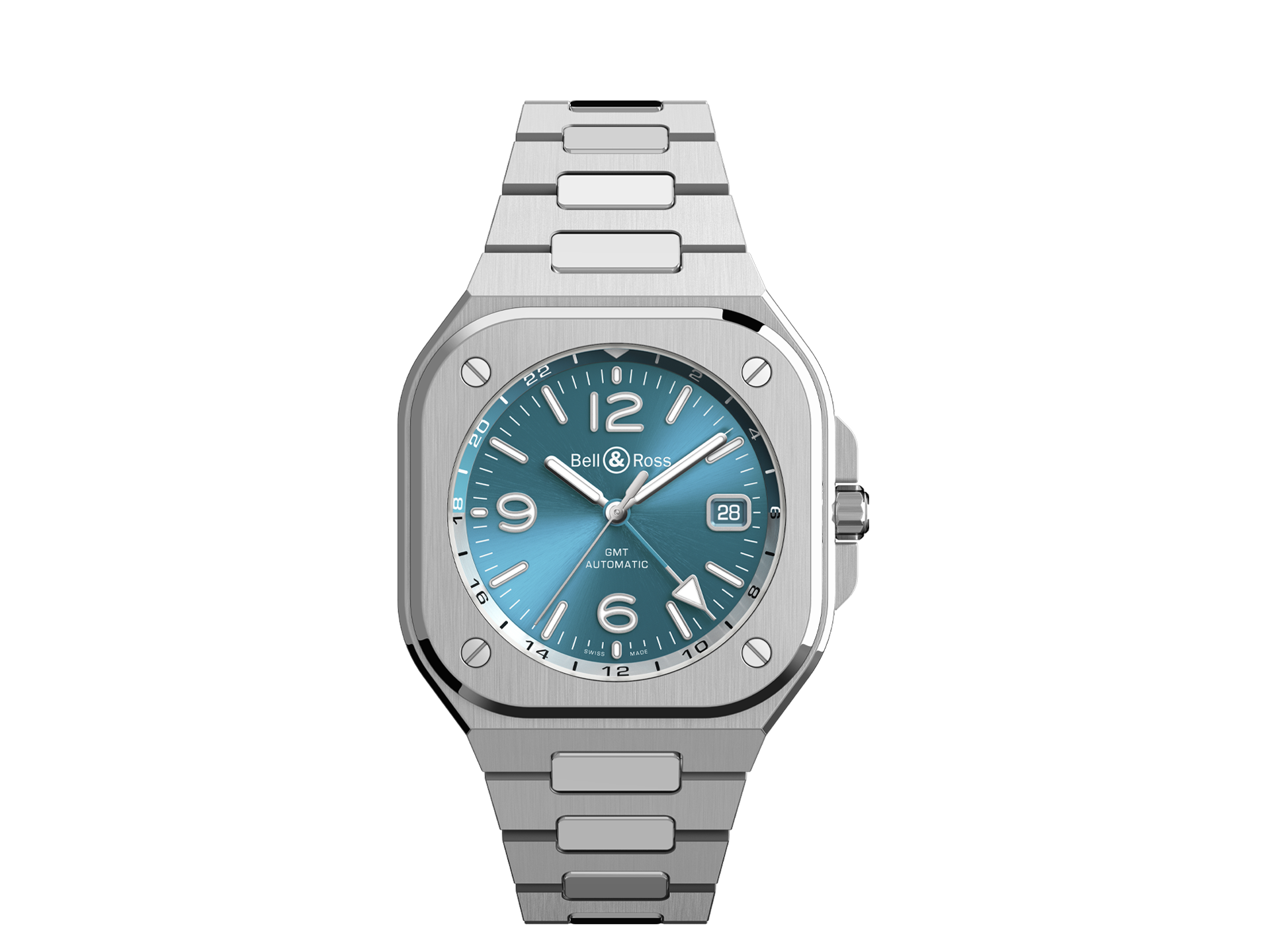 BELL & ROSS BR 05 GMT SKY BLUE