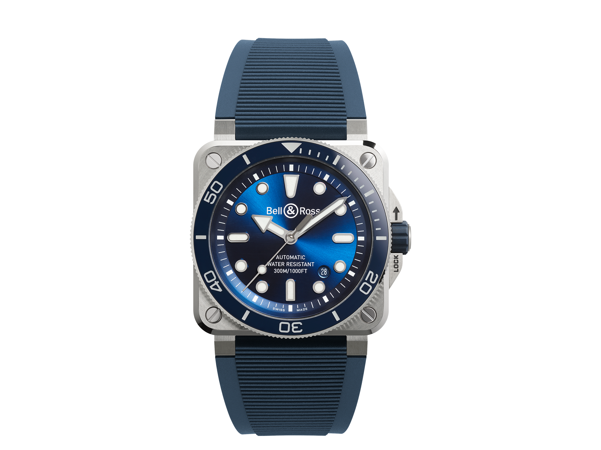 BELL & ROSS BR-03 DIVER BLUE STEEL