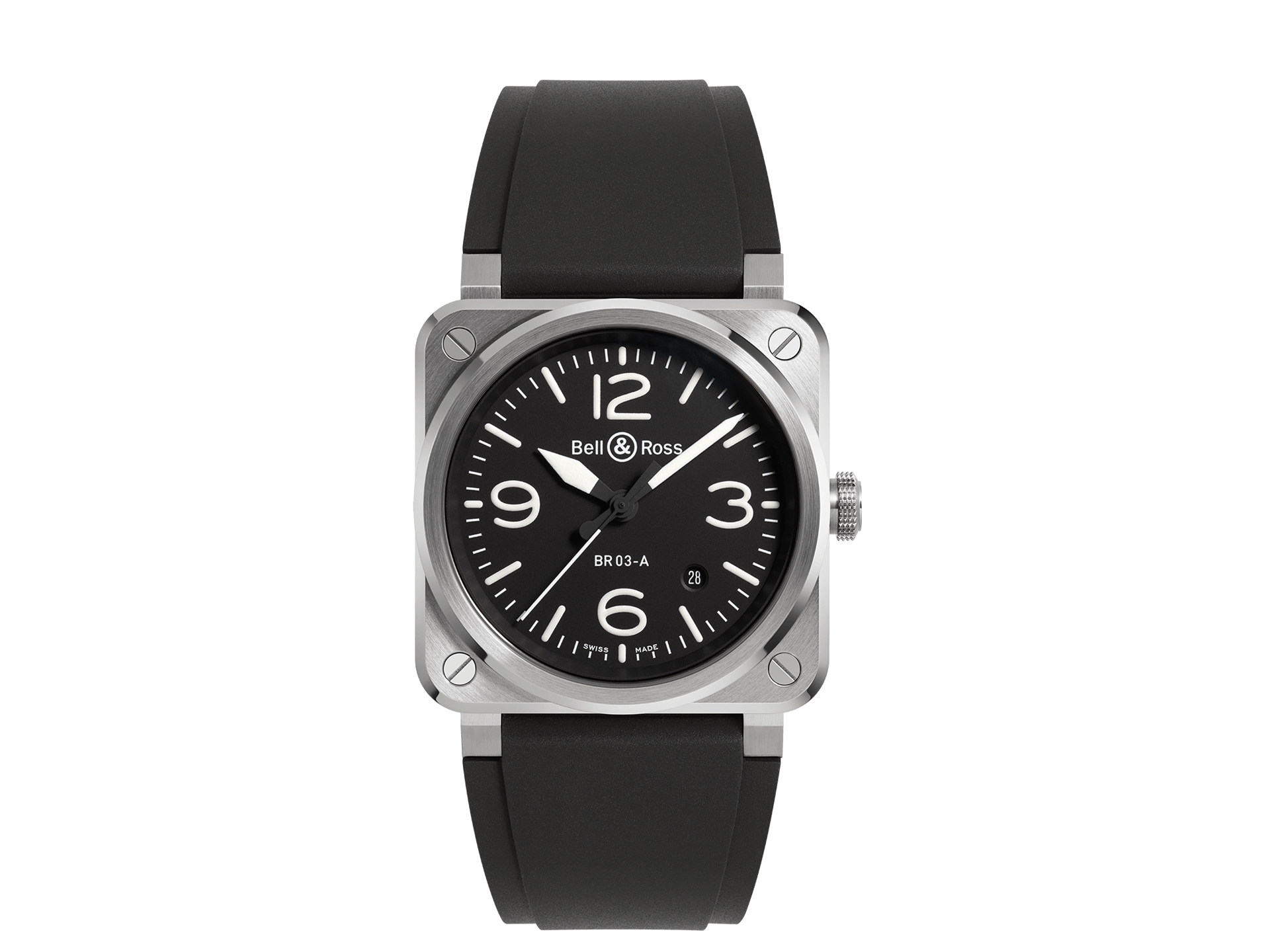 BELL & ROSS
BR 03 BLACK STEEL