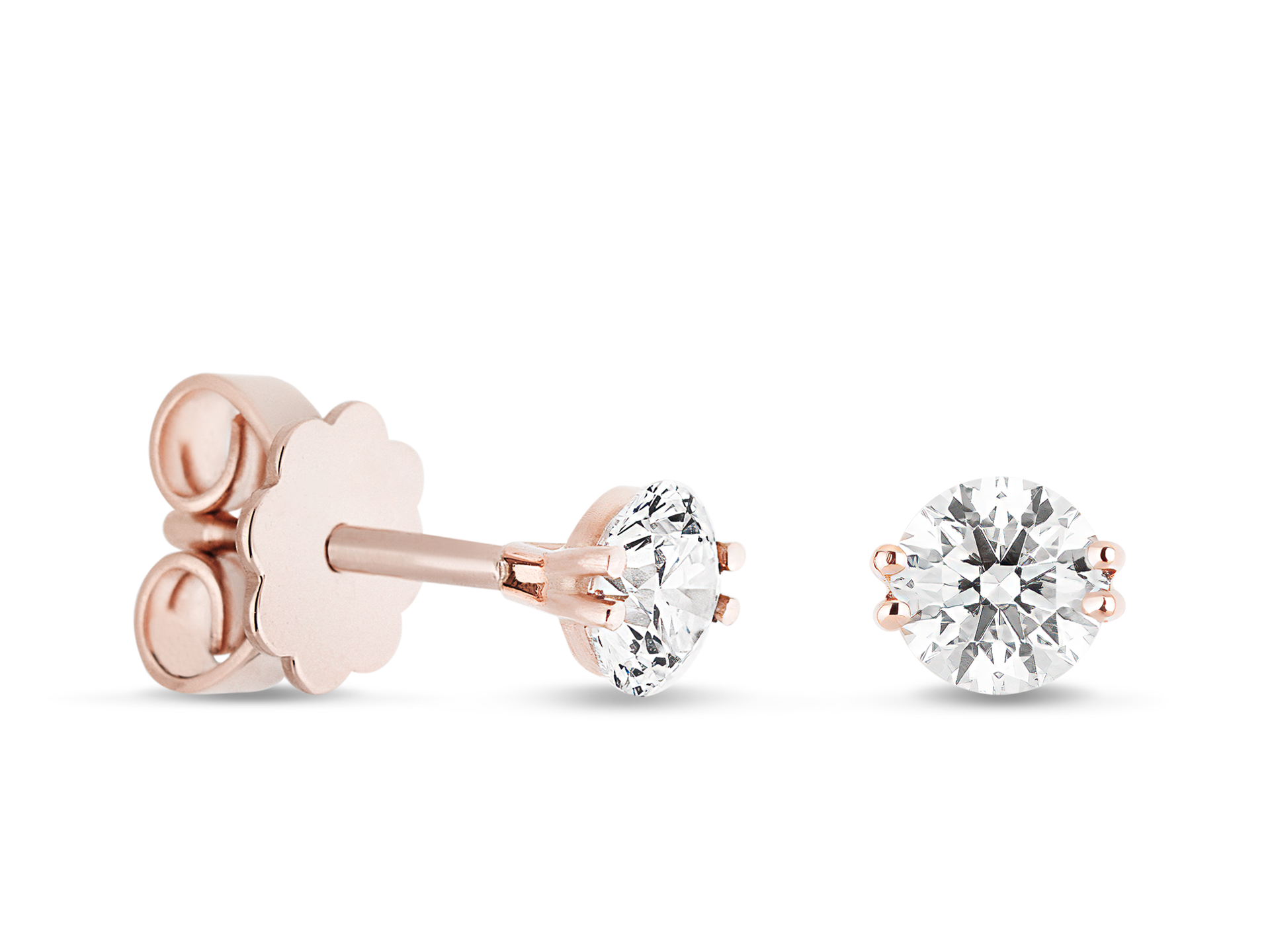 SOLITAIRE OHRSTECKER 0,40 CARAT