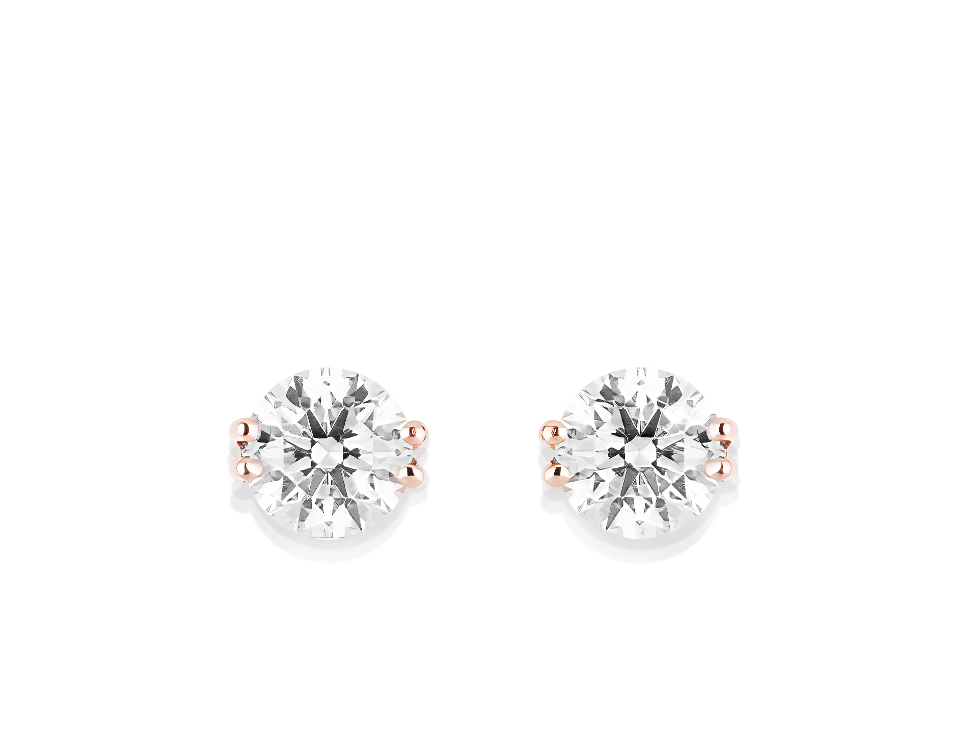 SOLITAIRE OHRSTECKER 0,40 CARAT