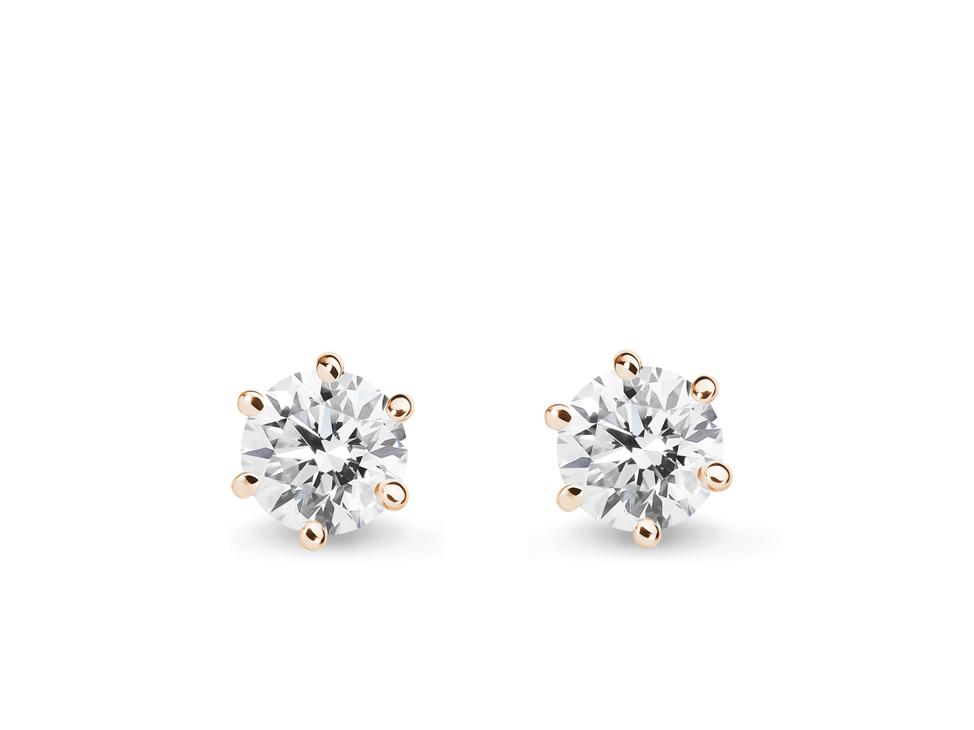 SOLITAIRE OHRSTECKER 0,90 CARAT