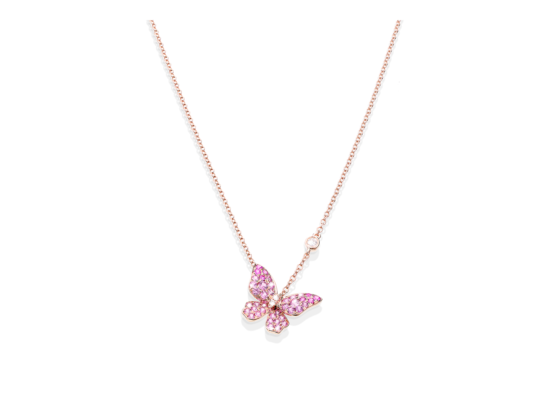Saphir Kette Butterfly Schullin Graz 