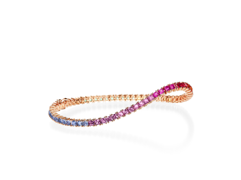 SAPHIR ARMBAND RAINBOW