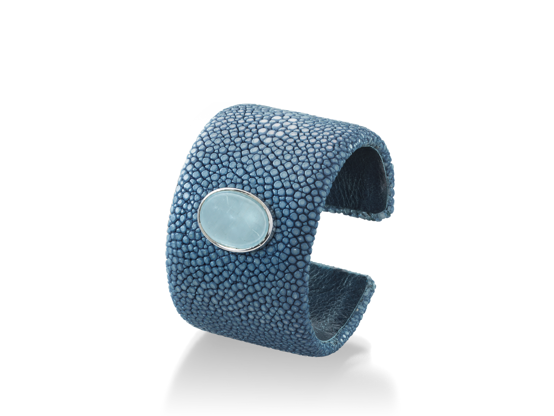GALUCHAT ARMREIF AQUAMARIN