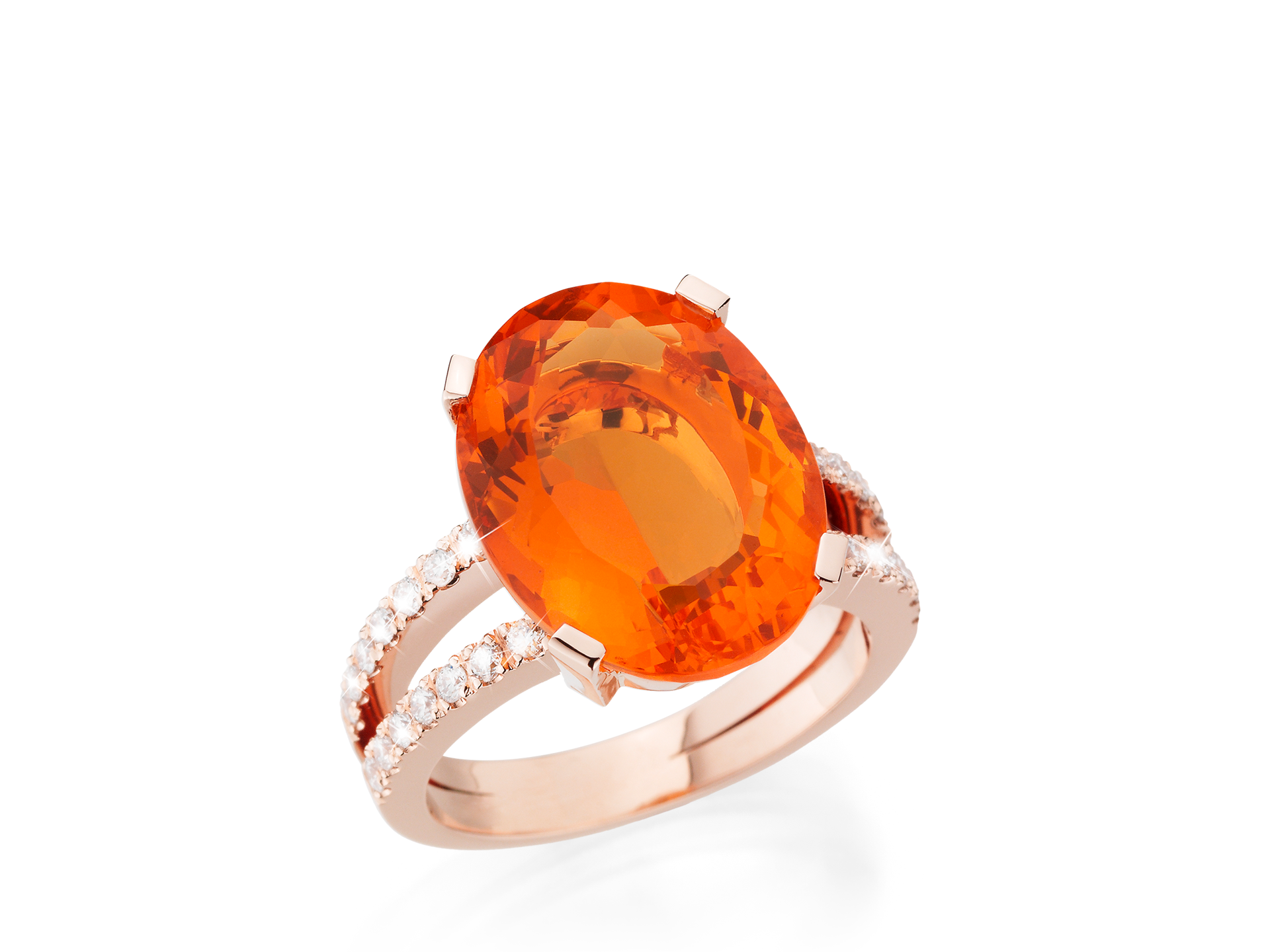 FEUEROPAL RING TWIN